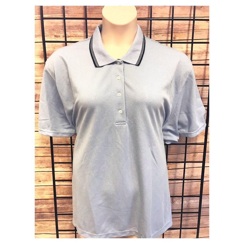 Port Authority Polo Shirt Baby Blue NWOT
